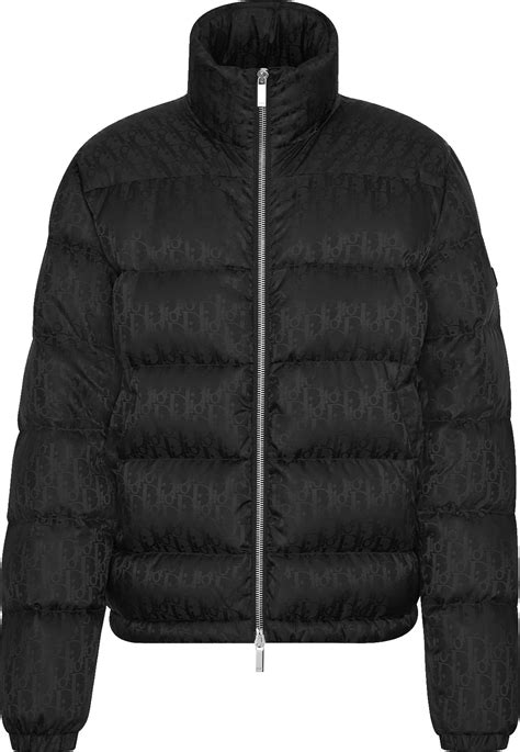 dior womens puffer coat|Dior puffer jacket black.